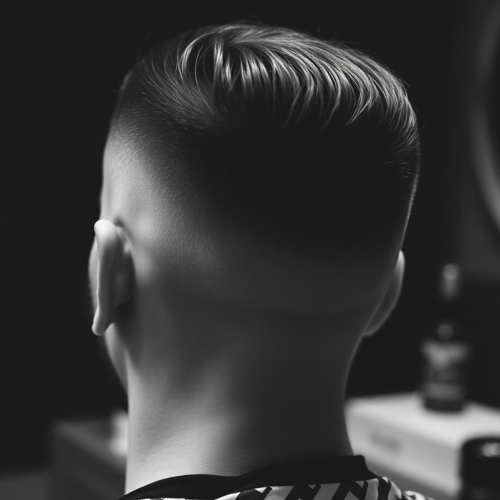 Corte degradado terminado